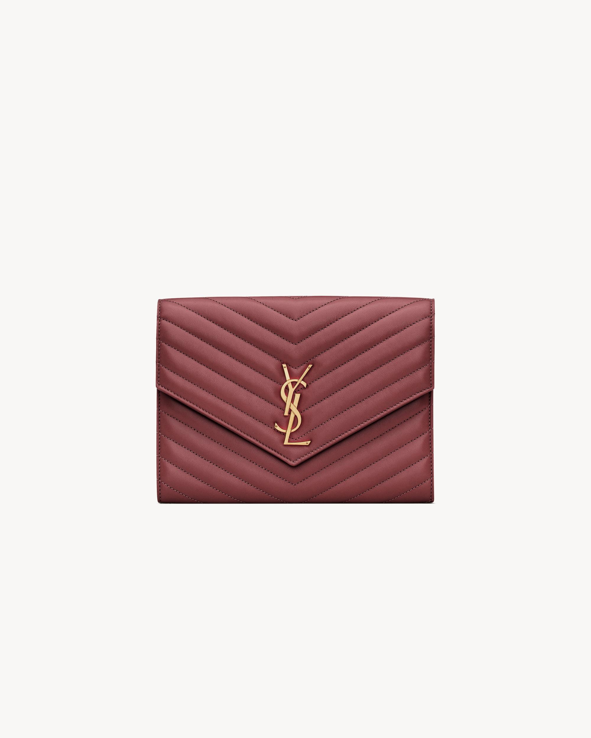 CASSANDRE MATELASSÉ flap pouch in lambskin Product Image