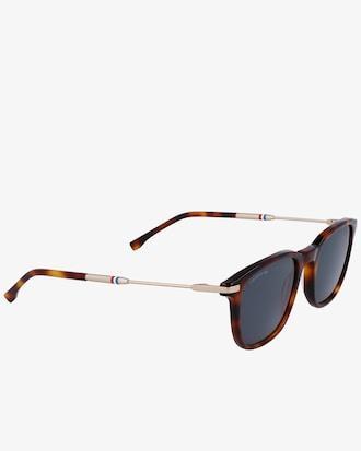 Tricolored Rectangle Acetate Glasses Product Image