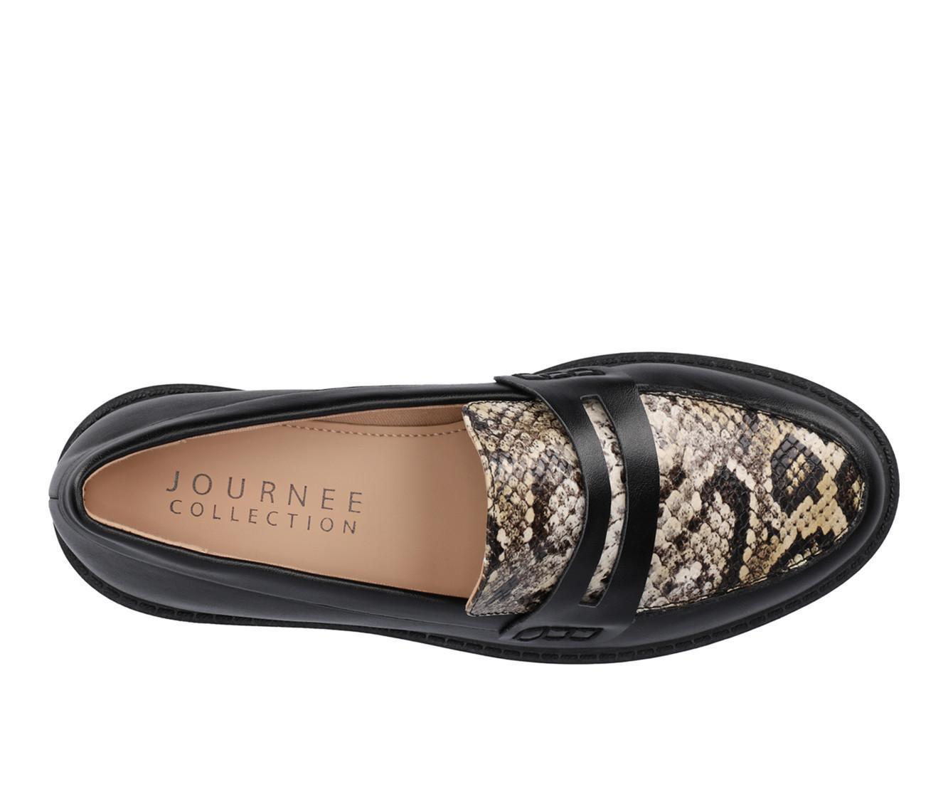 Women's Journee Collection Kenly Lugged Loafers Product Image