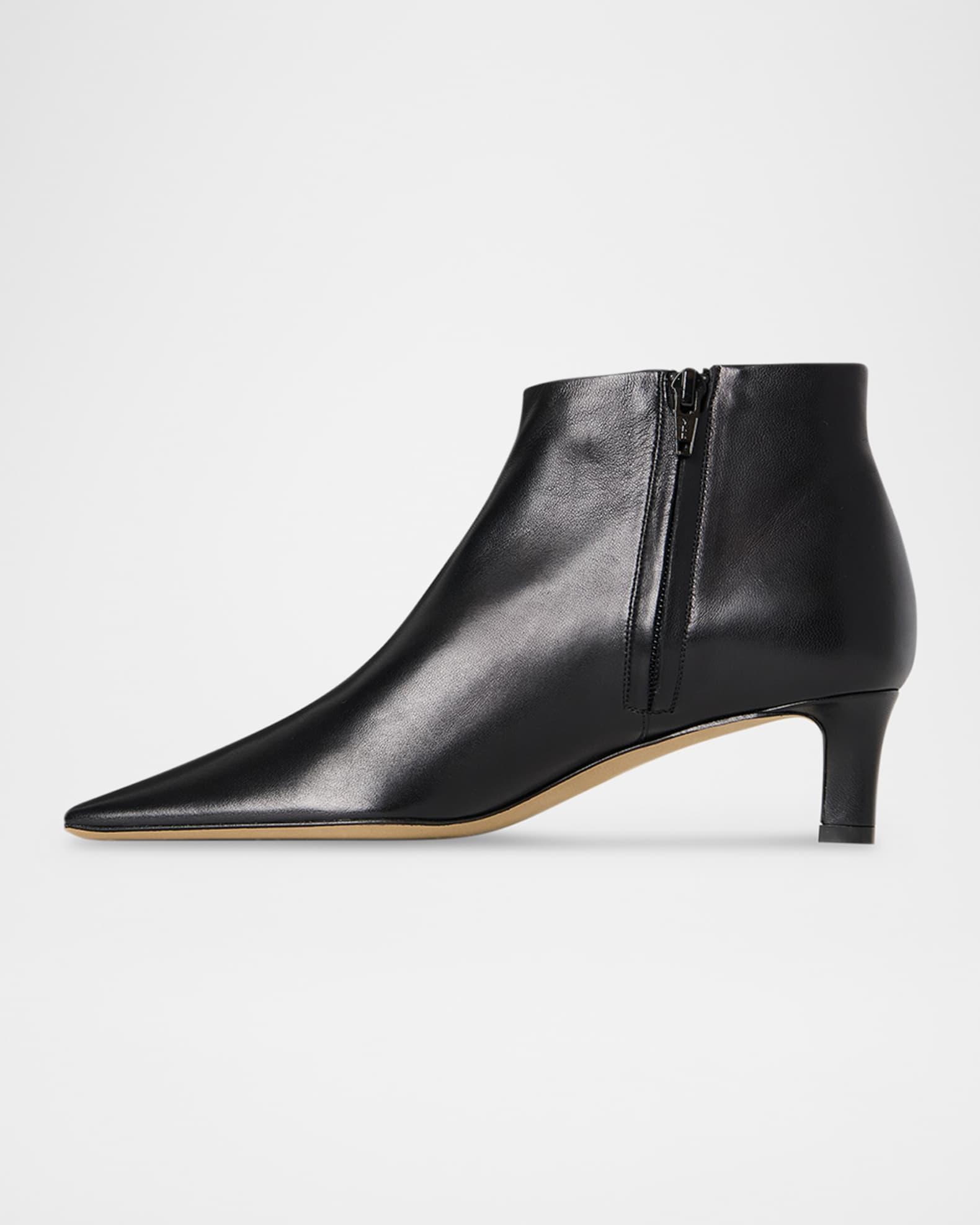 Carla Nappa Leather Booties Product Image