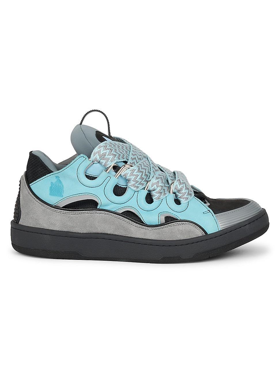 Lanvin Mens Curb Low Top Sneakers Product Image