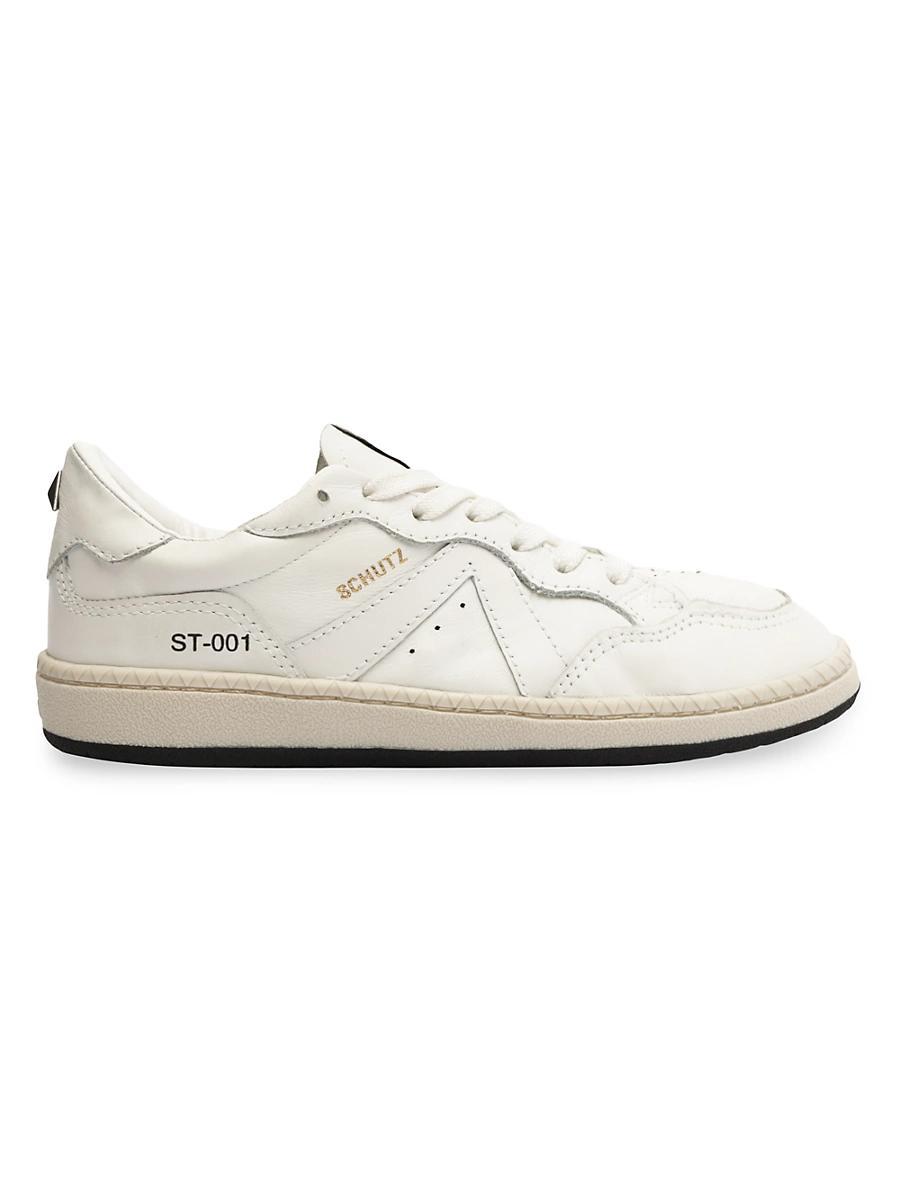 Schutz Womens St 001 Almond Toe Sneakers Product Image