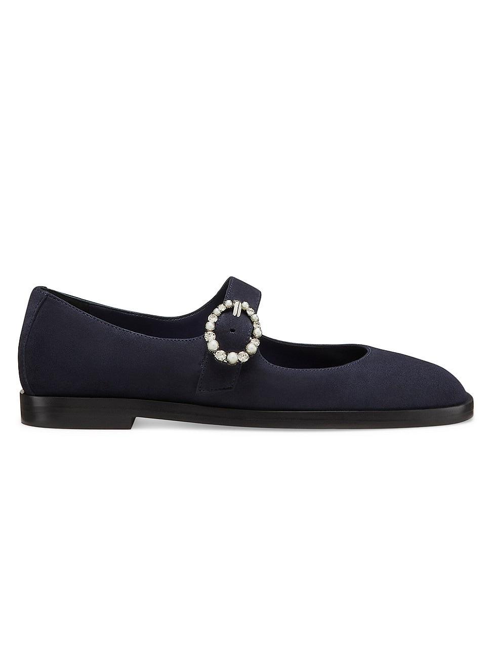 Stuart Weitzman Womens Loralei Mary Jane Flats Product Image