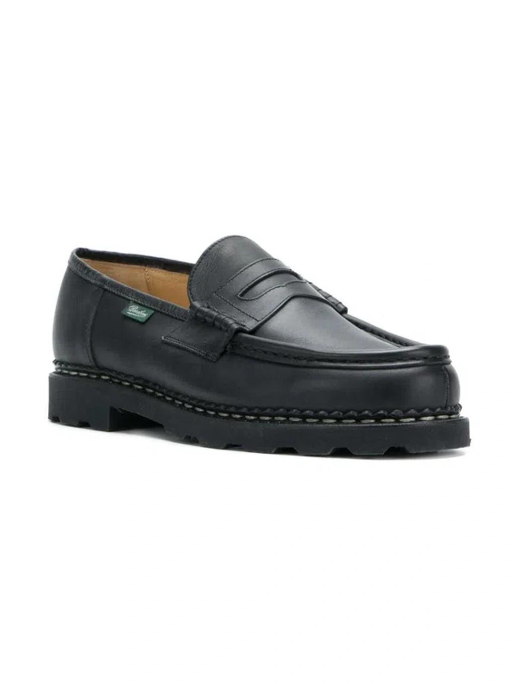 PARABOOT Reims Flat Loafers In Black Product Image