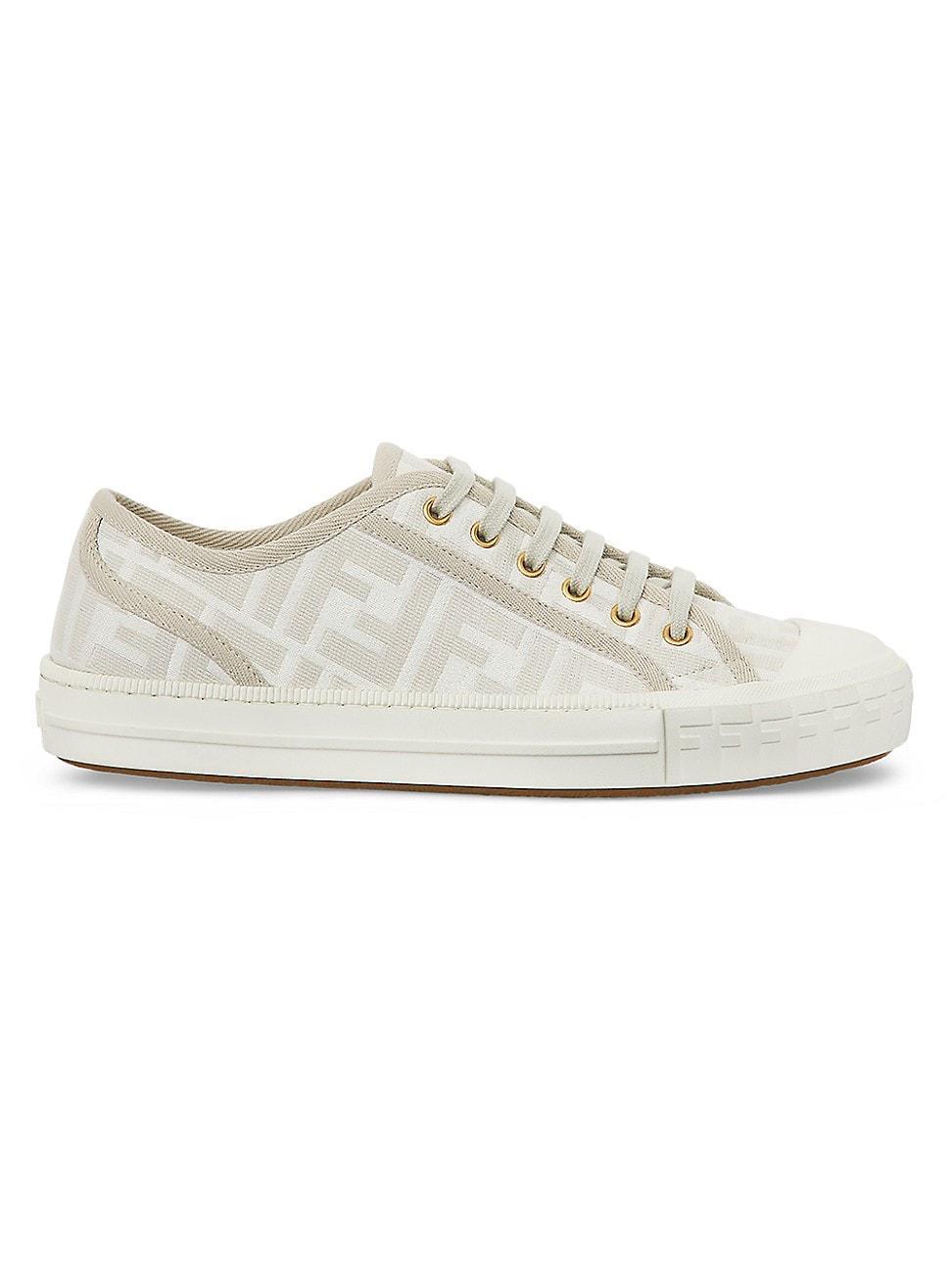 Womens FF Logo Low-Top Sneakers Product Image