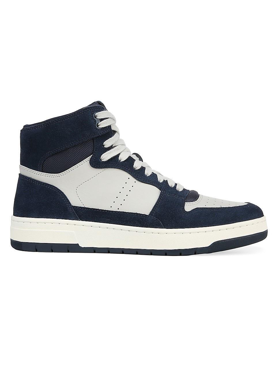 Mens Mason Leather High-Top Sneakers Product Image