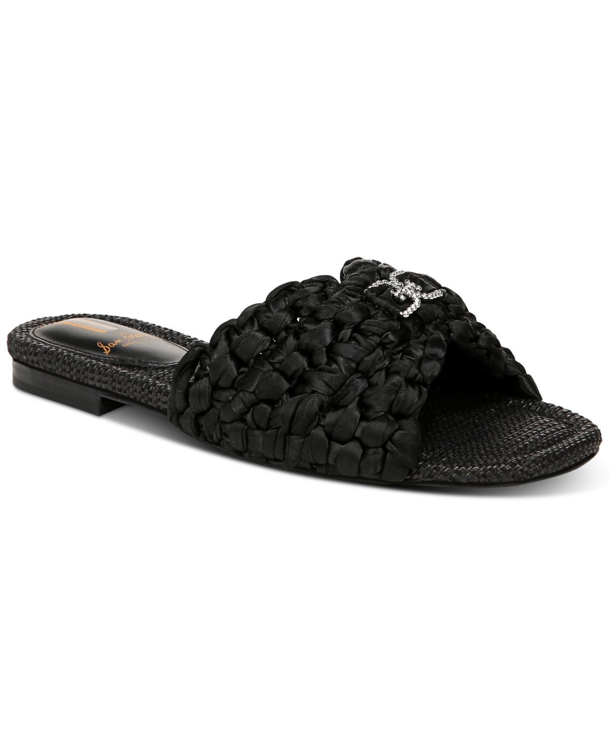 Sam Edelman Bridget Slide Sandal Ecru Ribbon Product Image