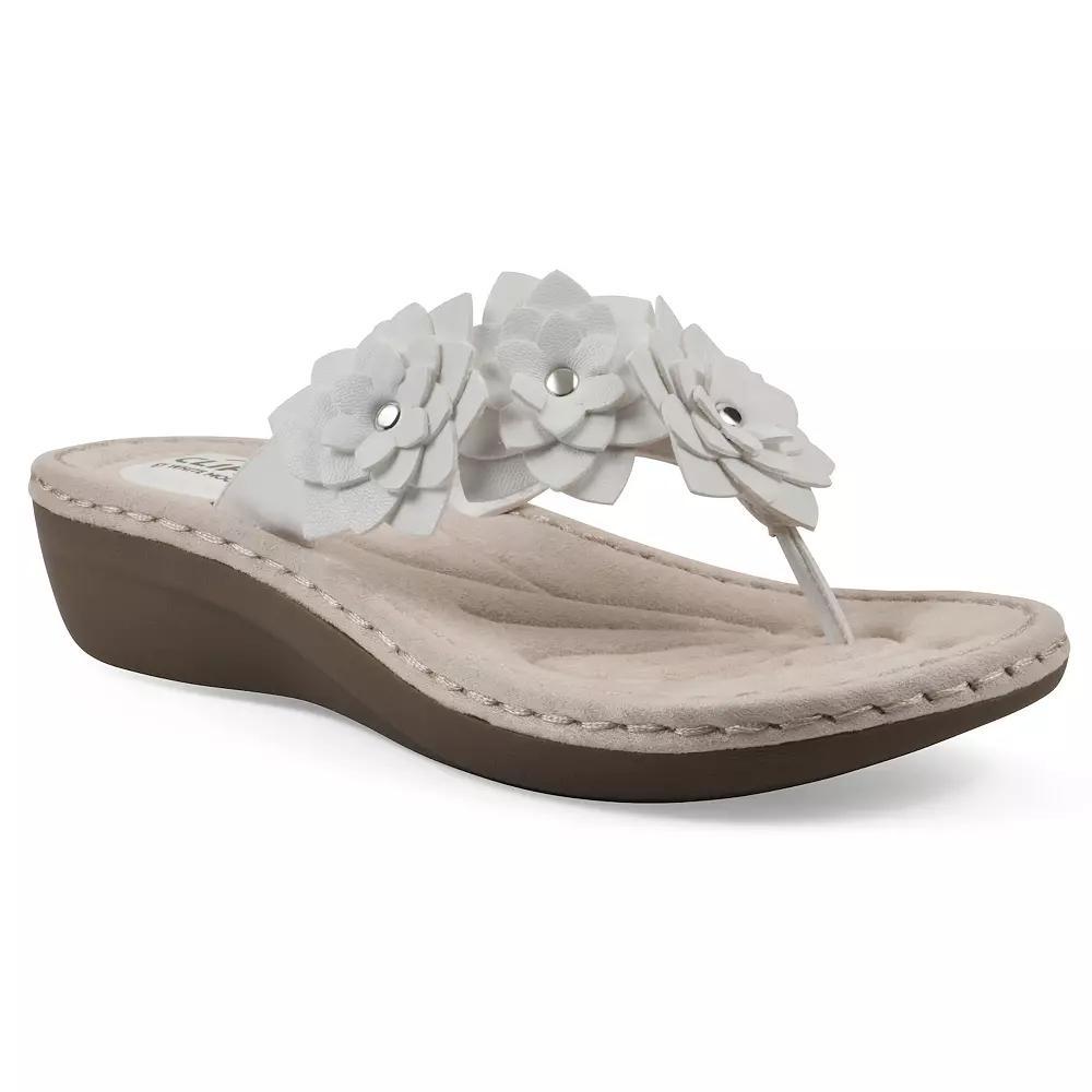 Cliffs by White Mountain Content Women's Floral Wedge Sandals,  Product Image