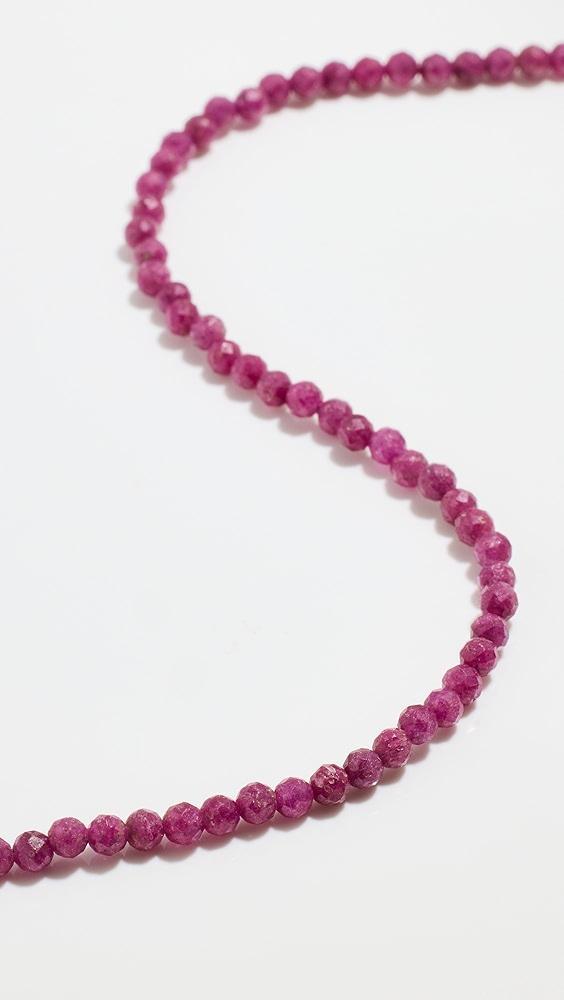 JIA JIA July Ruby Beaded Necklace | Shopbop Product Image