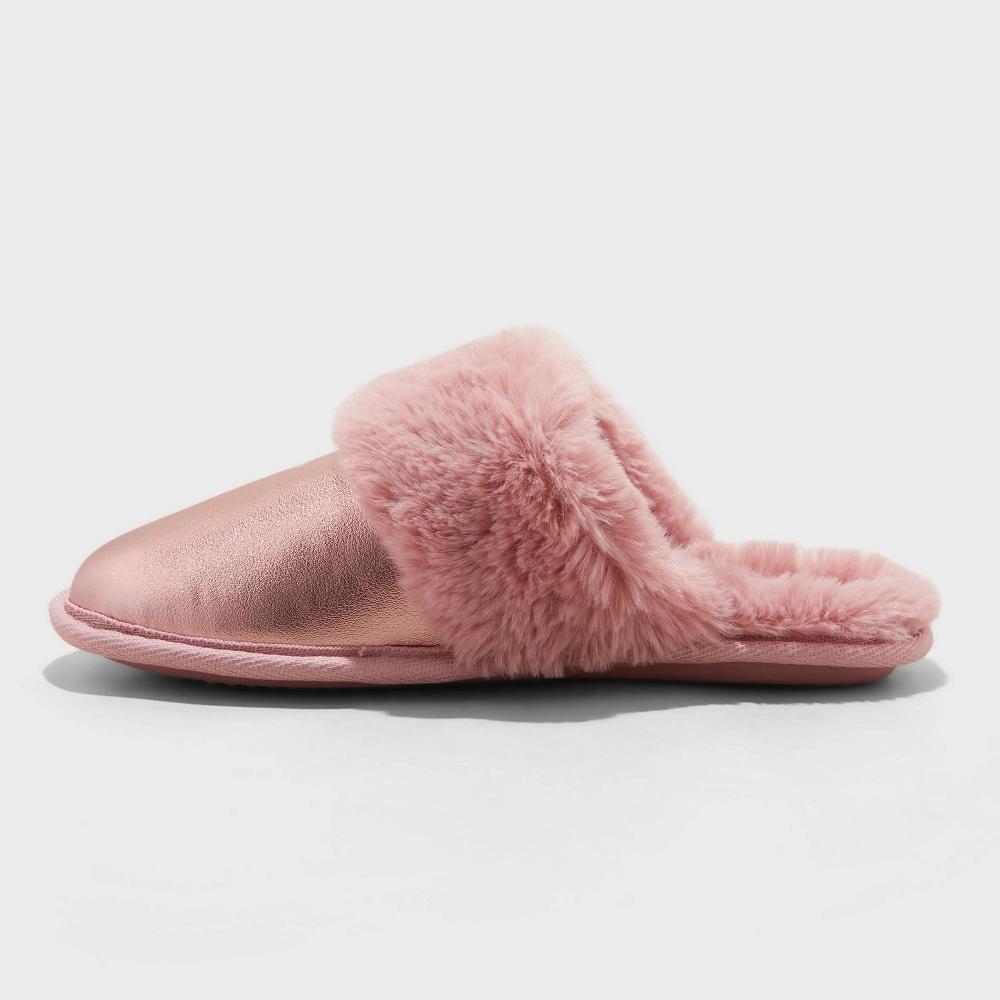 Womens Rae Scuff Slippers - Auden Pink XL Product Image