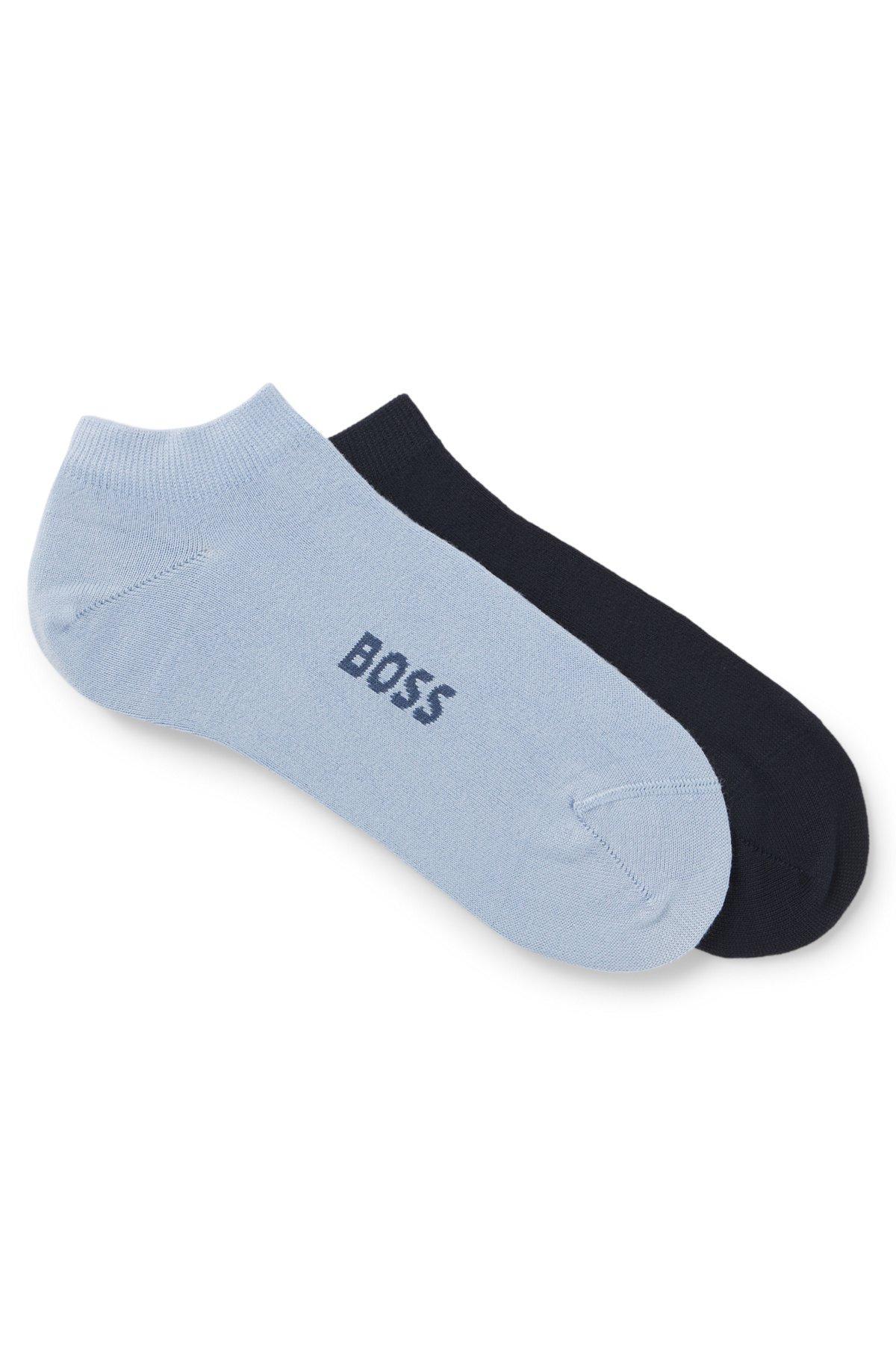 Two-pack of ankle socks in a bamboo-viscose blend Product Image