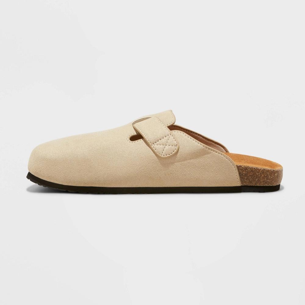 Mens Arthur Suede Clogs - Goodfellow & Co Taupe 13 Product Image