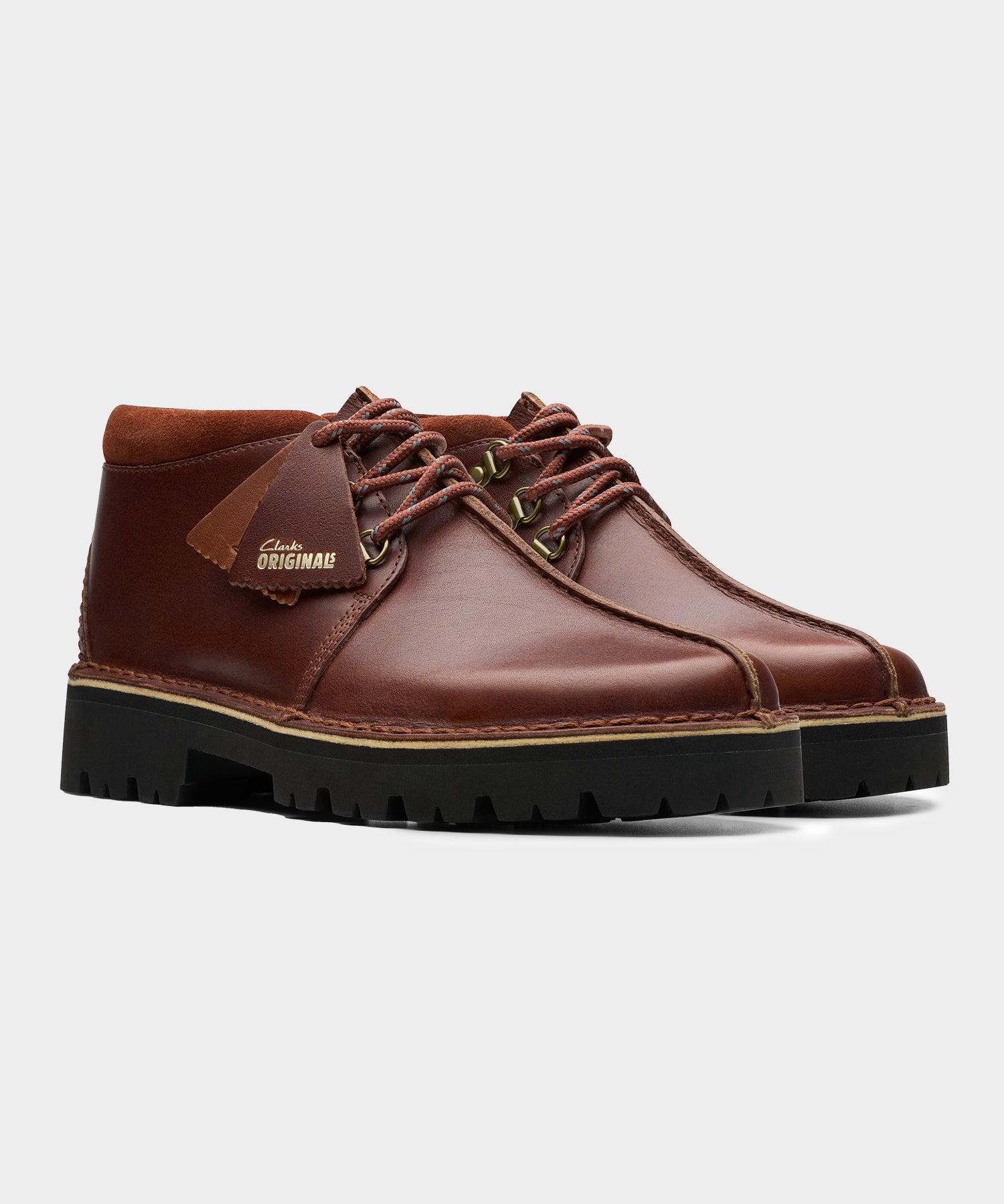 Clarks Desert Trek Hiker in British Tan Leather Product Image