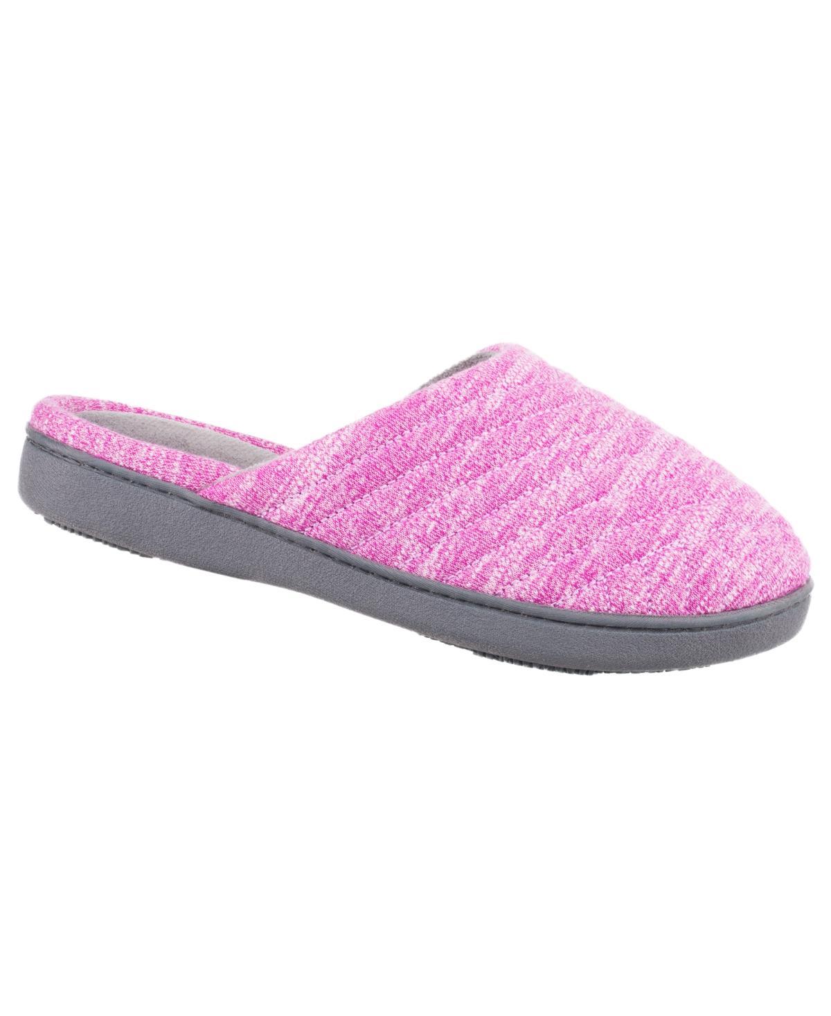 isotoner Andrea Space Knit Womens Clog Slippers Product Image