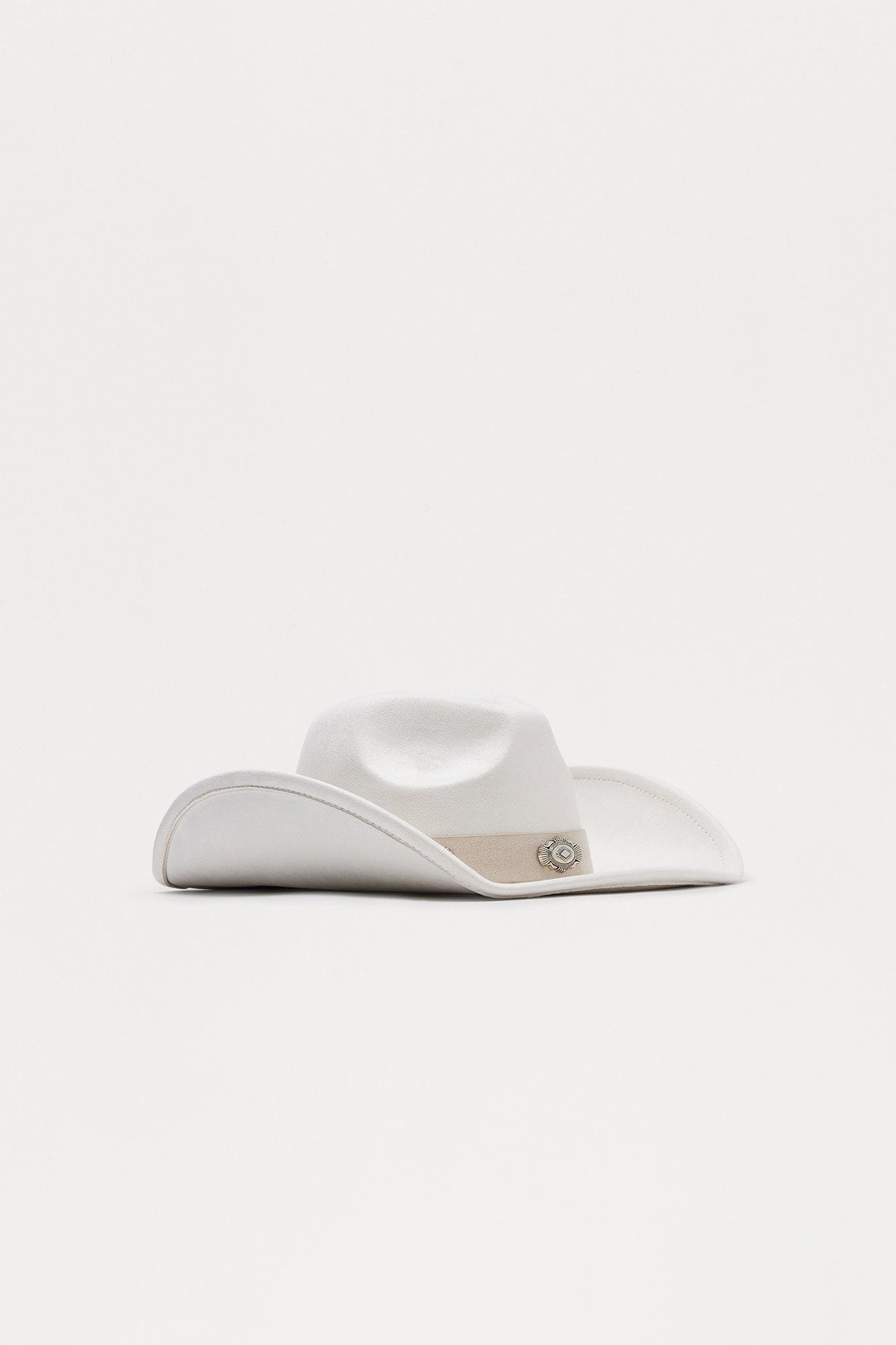 Country Roads Cowboy Hat - Ivory Product Image