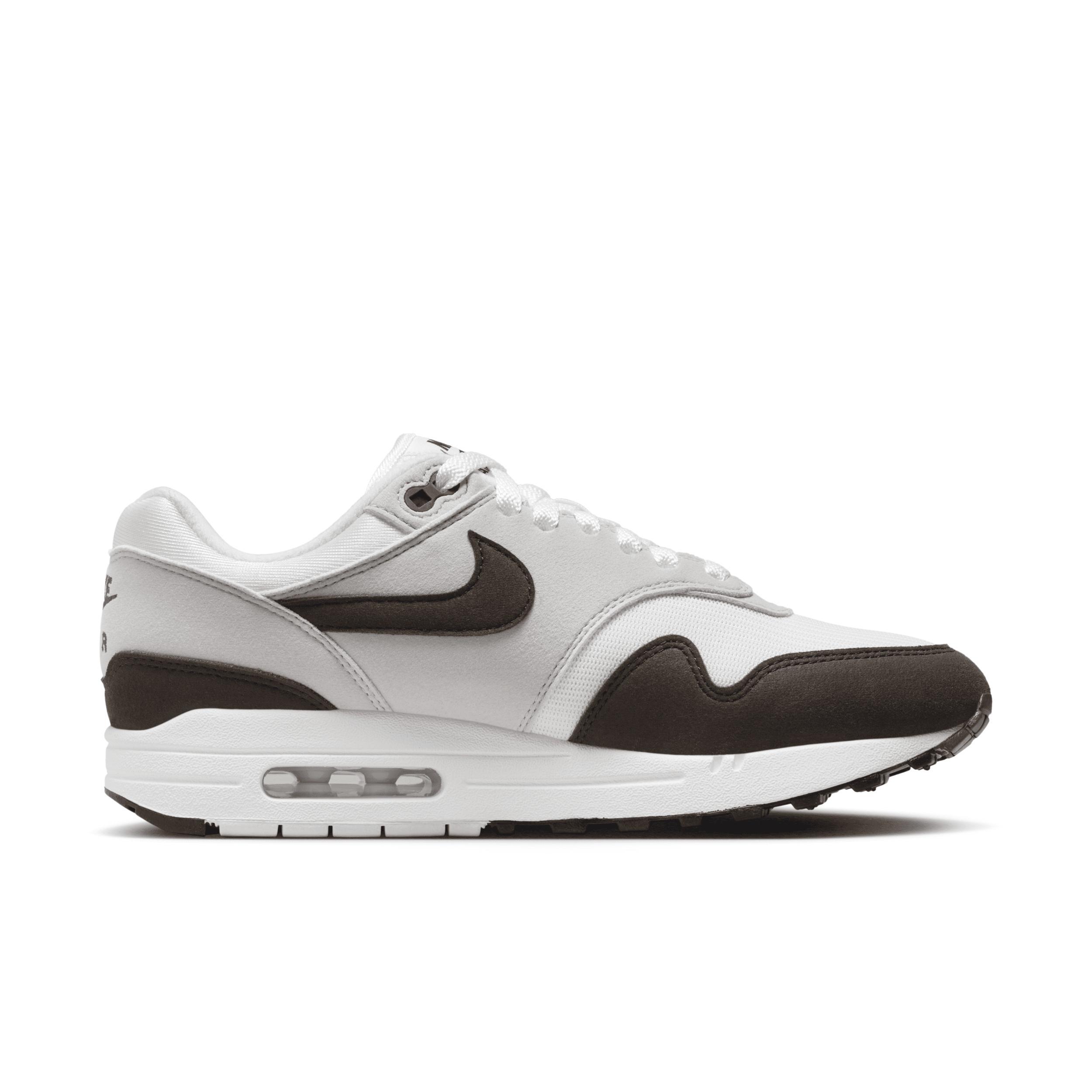 Nike Womens Nike Air Max 1 - Womens Shoes Grey/Brown Product Image