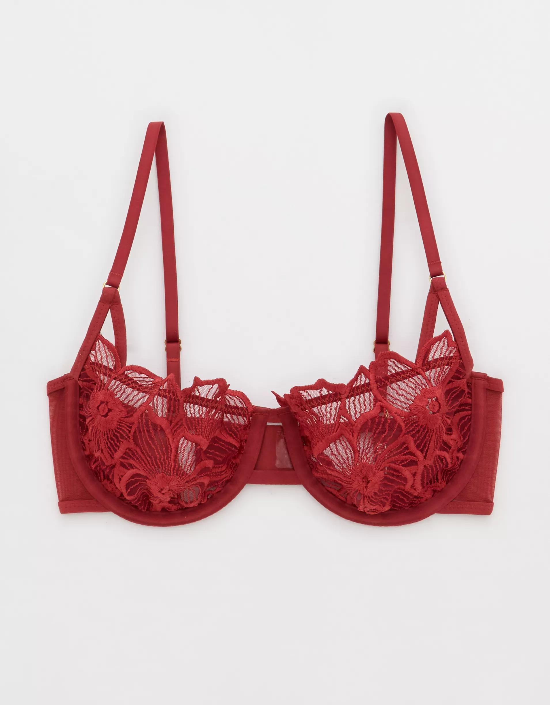Show Off Embroidery Unlined Bra Product Image