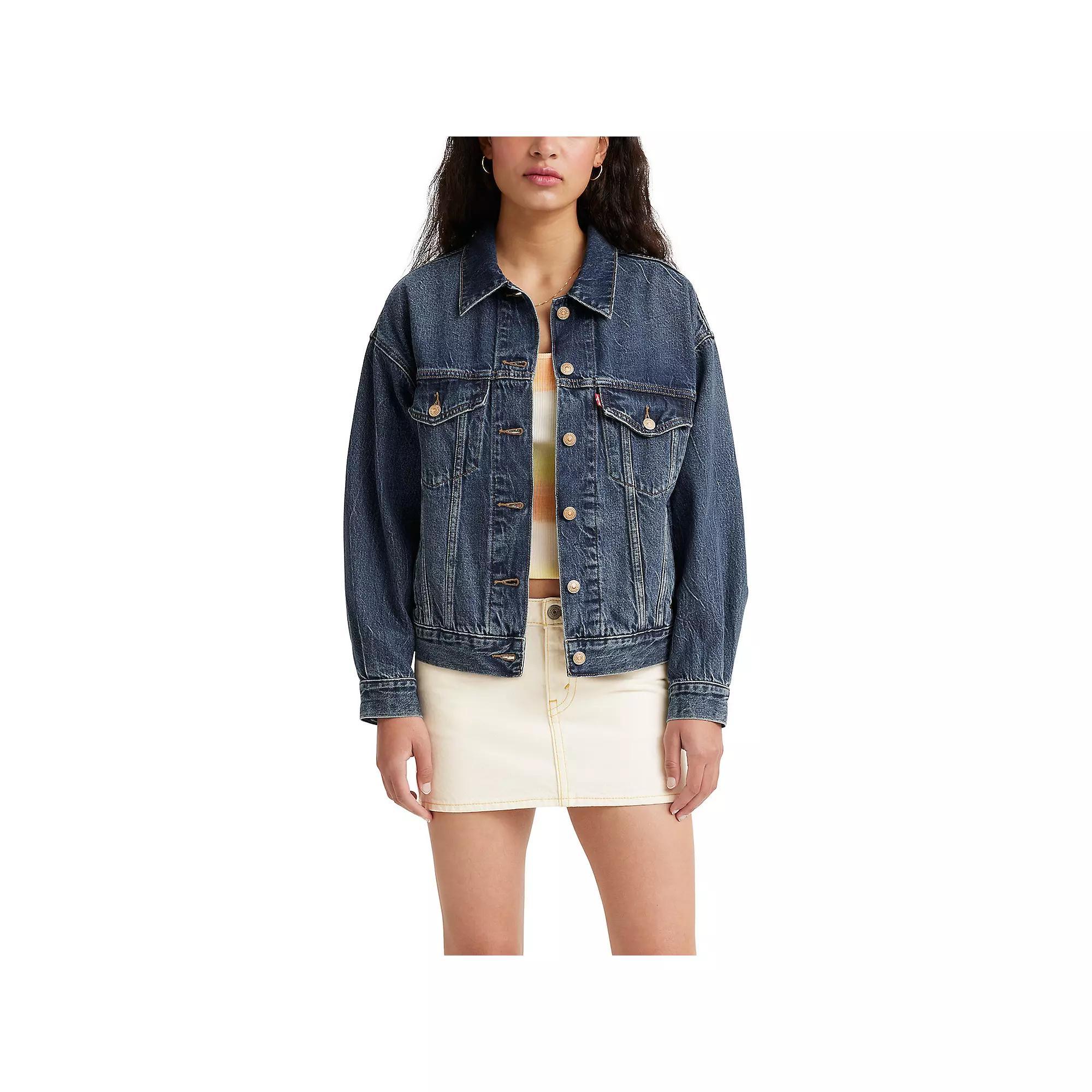 Women's Levi's® Denim '90s Trucker Jean Jacket, Size: XS, Wonderlust Product Image