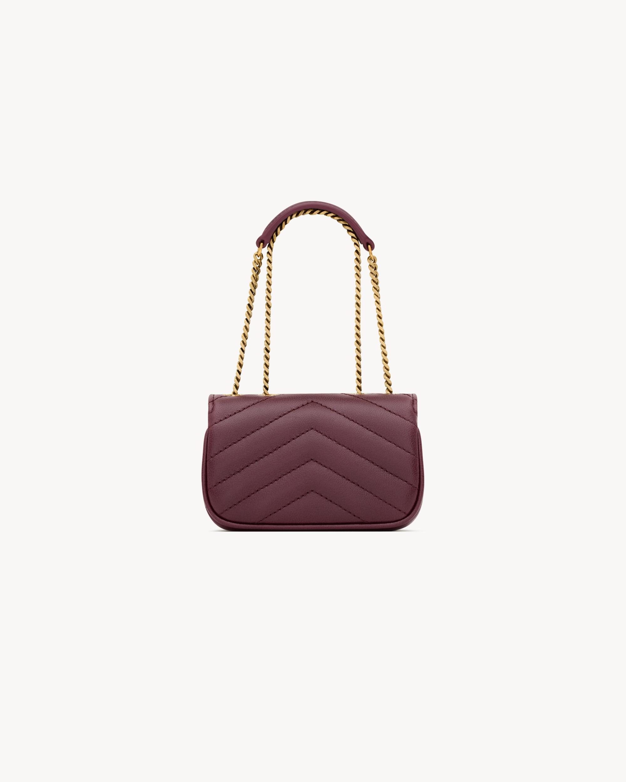 LOULOU micro bag in lambskin Product Image