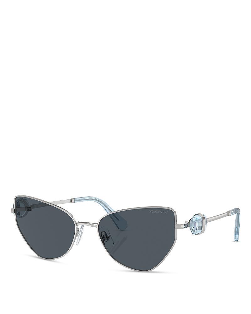 Swarovski Womens SK7003 57mm Statement Cat Eye Sunglasses Product Image