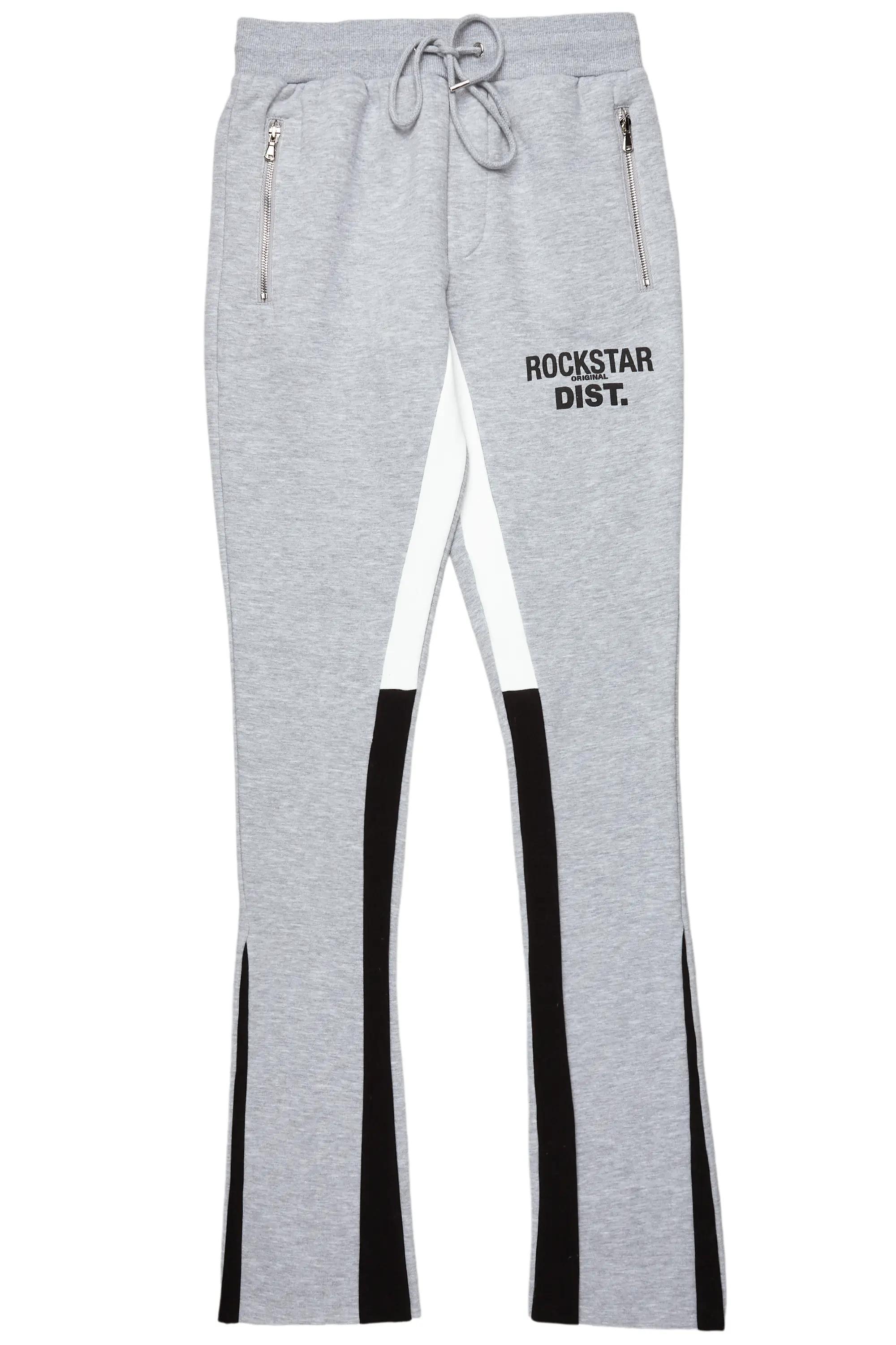 Alpine Grey/Black Stacked Flare Pant Male Product Image