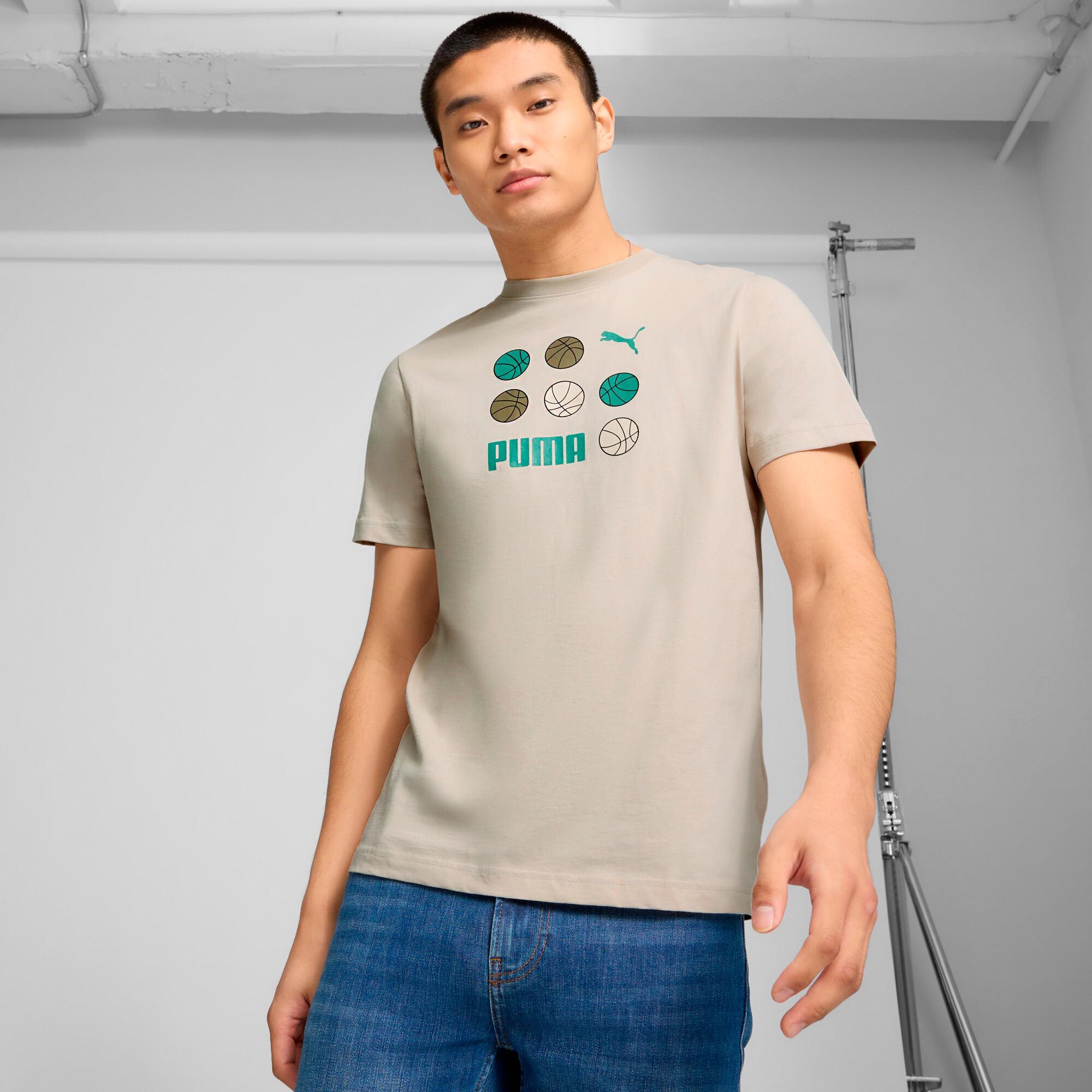 PUMA GRAPHICS BBall Men's T-Shirt Product Image