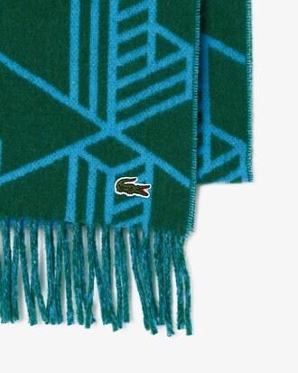 Jacquard Monogram Wool Scarf Product Image