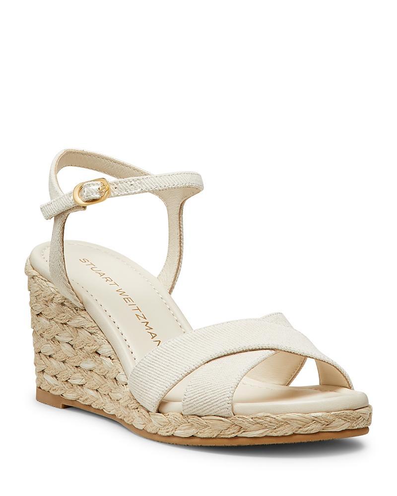 Stuart Weitzman Womens Dayna Espadrille Wedge Sandals Product Image