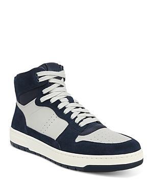 Mens Mason Leather High-Top Sneakers Product Image