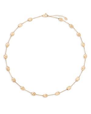 Marco Bicego 18K Yellow Gold Siviglia Bead Station Necklace, 16 Product Image