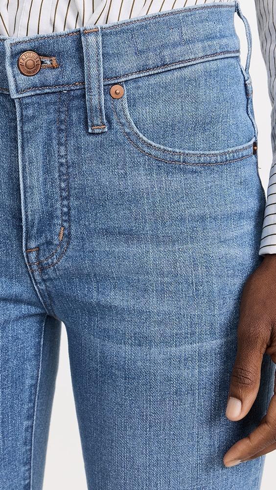 Madewell Mid Rise Kick Out Jeans | Shopbop Product Image