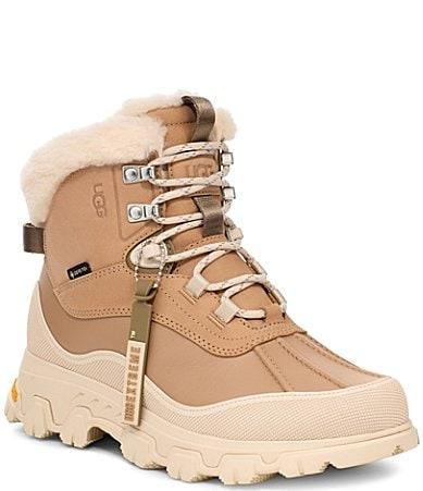 UGG Womens Adirondack Meridian Hiker Waterproof Leather Cold Weather Winter Booties Product Image