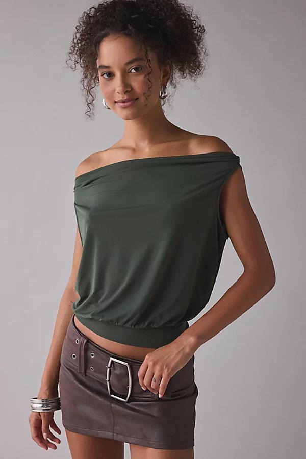 Urban Outfitters UO Sneaky Link Off-The-Shoulder Crop Top Womens at Urban Outfitters Product Image