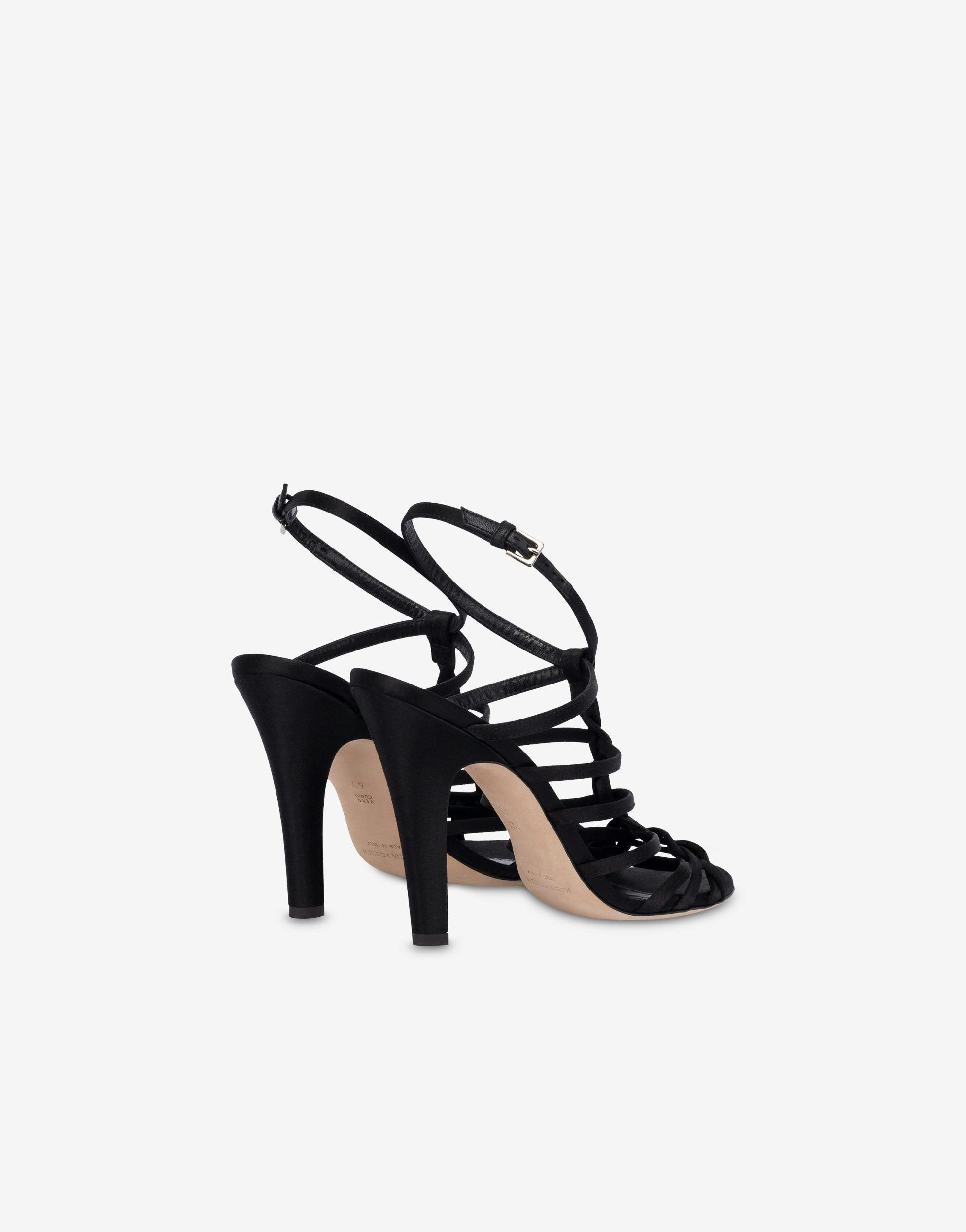 Evening Satin Sandals Product Image