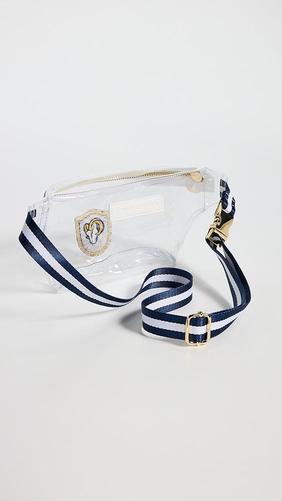 Stoney Clover Lane Los Angeles Rams Clear Fanny Pack | Shopbop Product Image