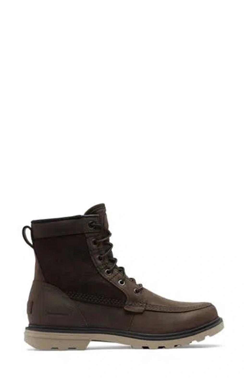 SOREL Carson Storm Waterproof Boot In Blackened Brown,khaki Ii Product Image