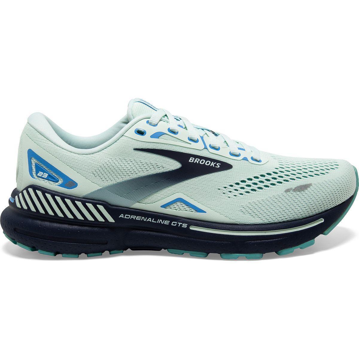 Brooks Women's Adrenaline GTS 23 (Blue Glass/Nile Blue/Marina) Women's Shoes Product Image