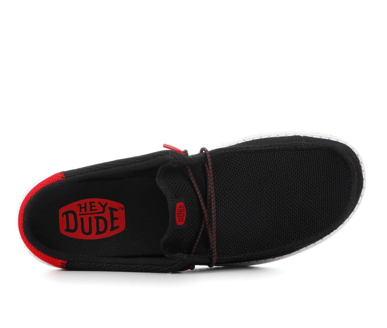 Men's HEYDUDE Wally Slip Varsity Jersey-M Casual Shoes Product Image