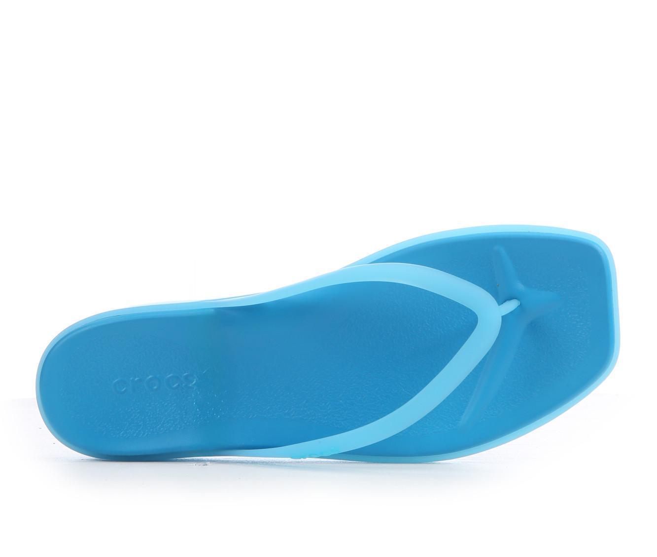 Women's Crocs Miami Frosted Flip Flip-Flops Product Image