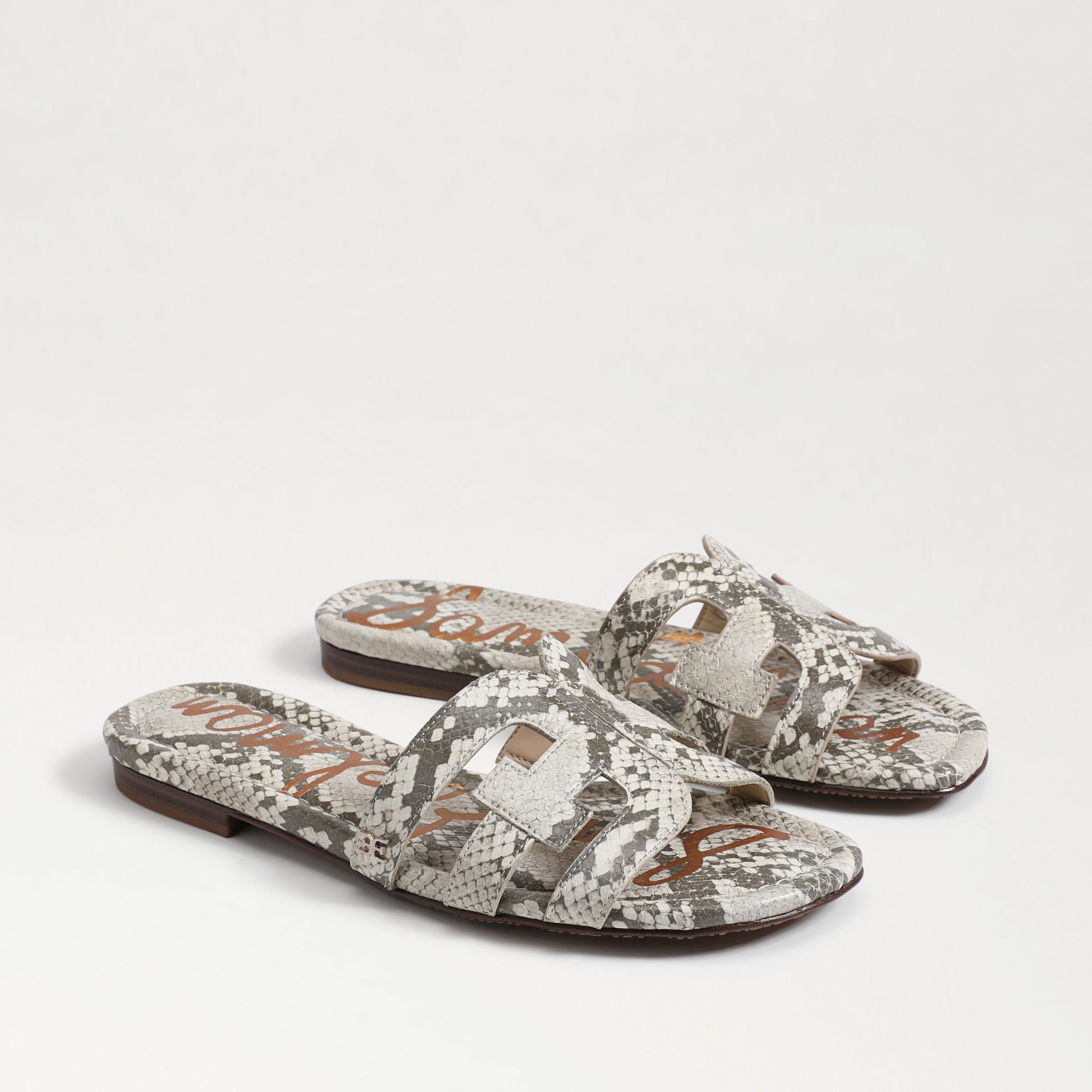 Sam Edelman Bay Slide Sandal Sandshell Python Product Image