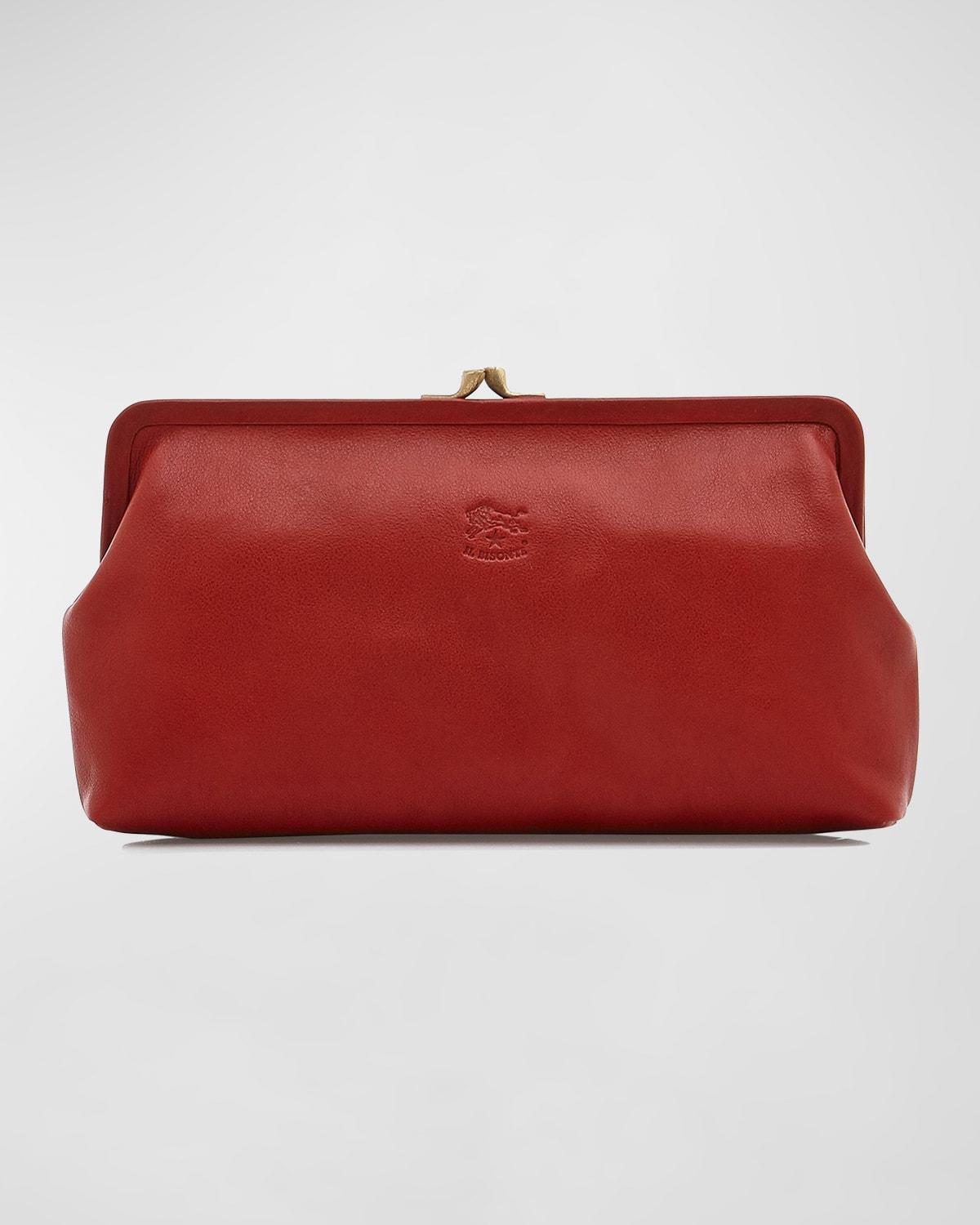 Classic Vaccjetta Leather Clutch Bag Product Image