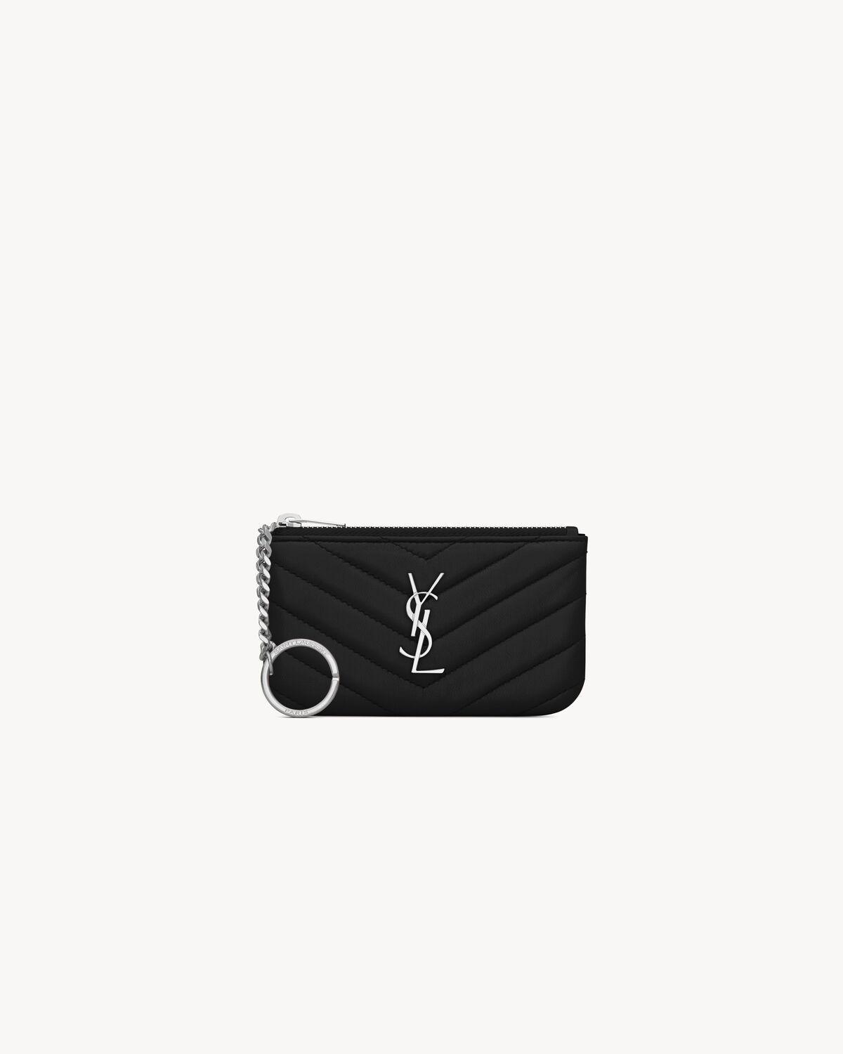 CASSANDRE MATELASSÉ card case in lambskin | Saint Laurent | YSL.com Product Image