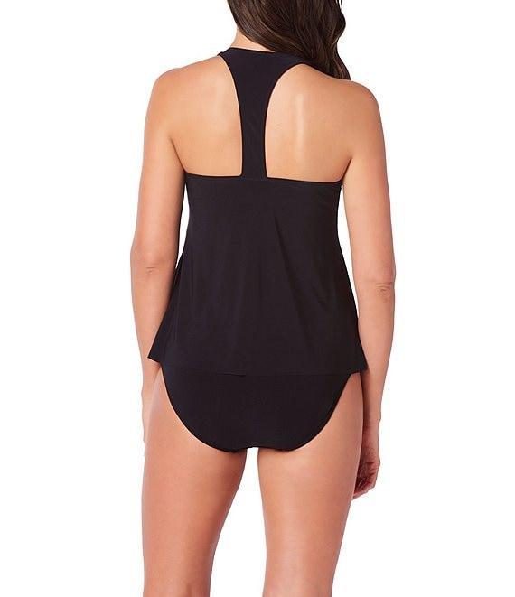 Magicsuit Solid Jersey Brief Shirred Swim Bottom Product Image