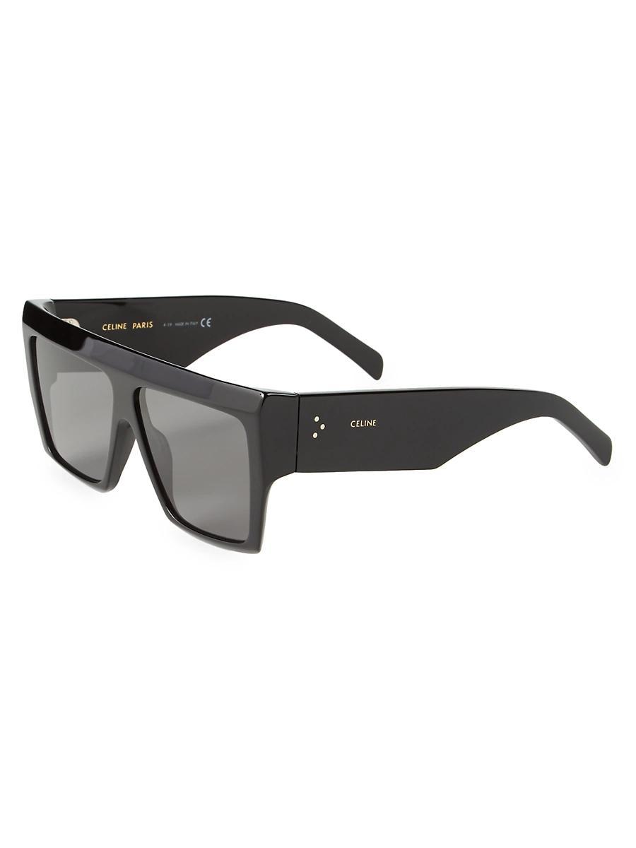 60MM Flat-Top Square Sunglasses Product Image