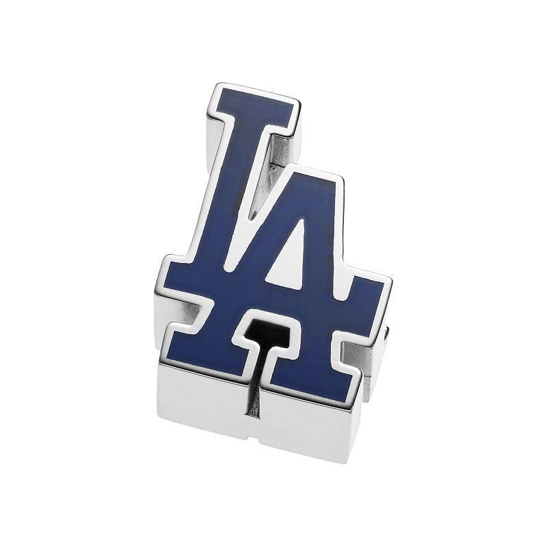 LogoArtSterling Silver Los Angeles Dodgers Bead, Womens, Multicolor Product Image