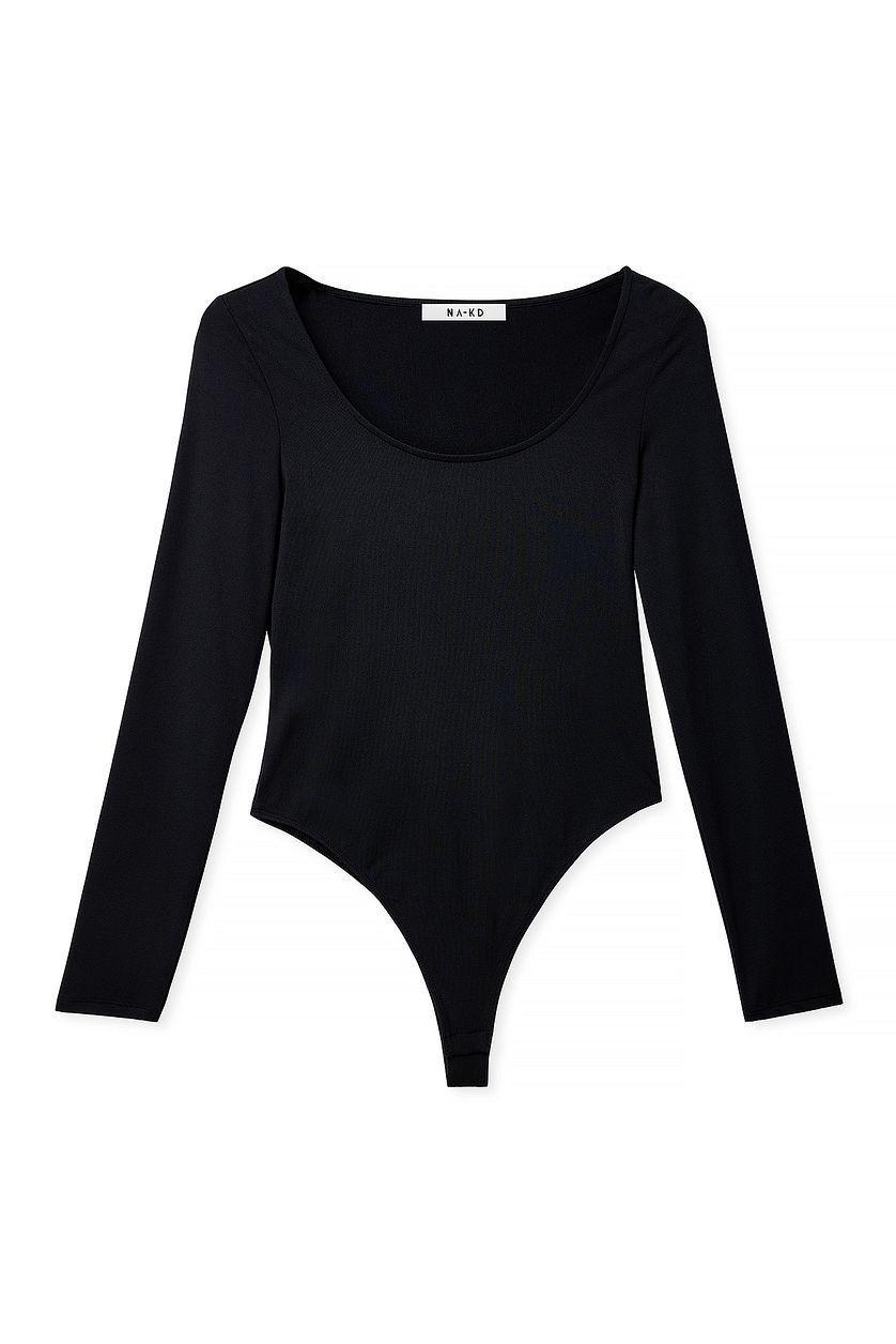 Body Hugging Scoop Neck Body Product Image