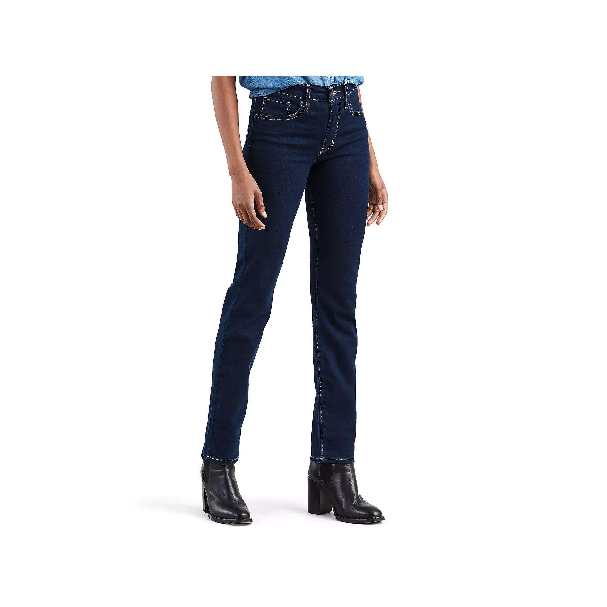 Women's Levi's® 724™ High Rise Straight Jeans, Size: 31(US 12)Small, Cast Shadows Product Image