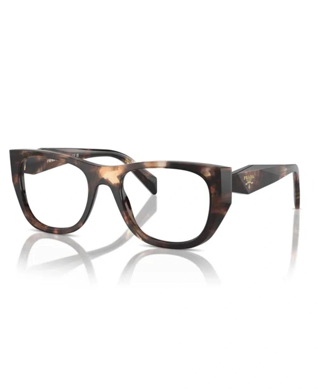 PRADA Women's Eyeglasses, Pr A18v In Caramel Tortoise Product Image