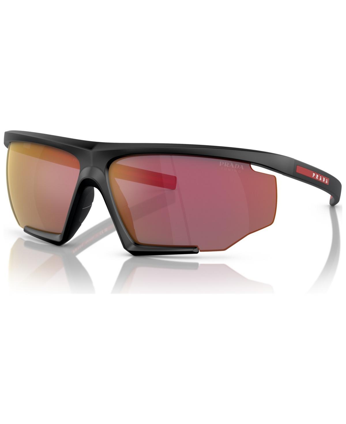 Prada Linea Rossa Mens Sunglasses, Ps 07YS - Black Product Image