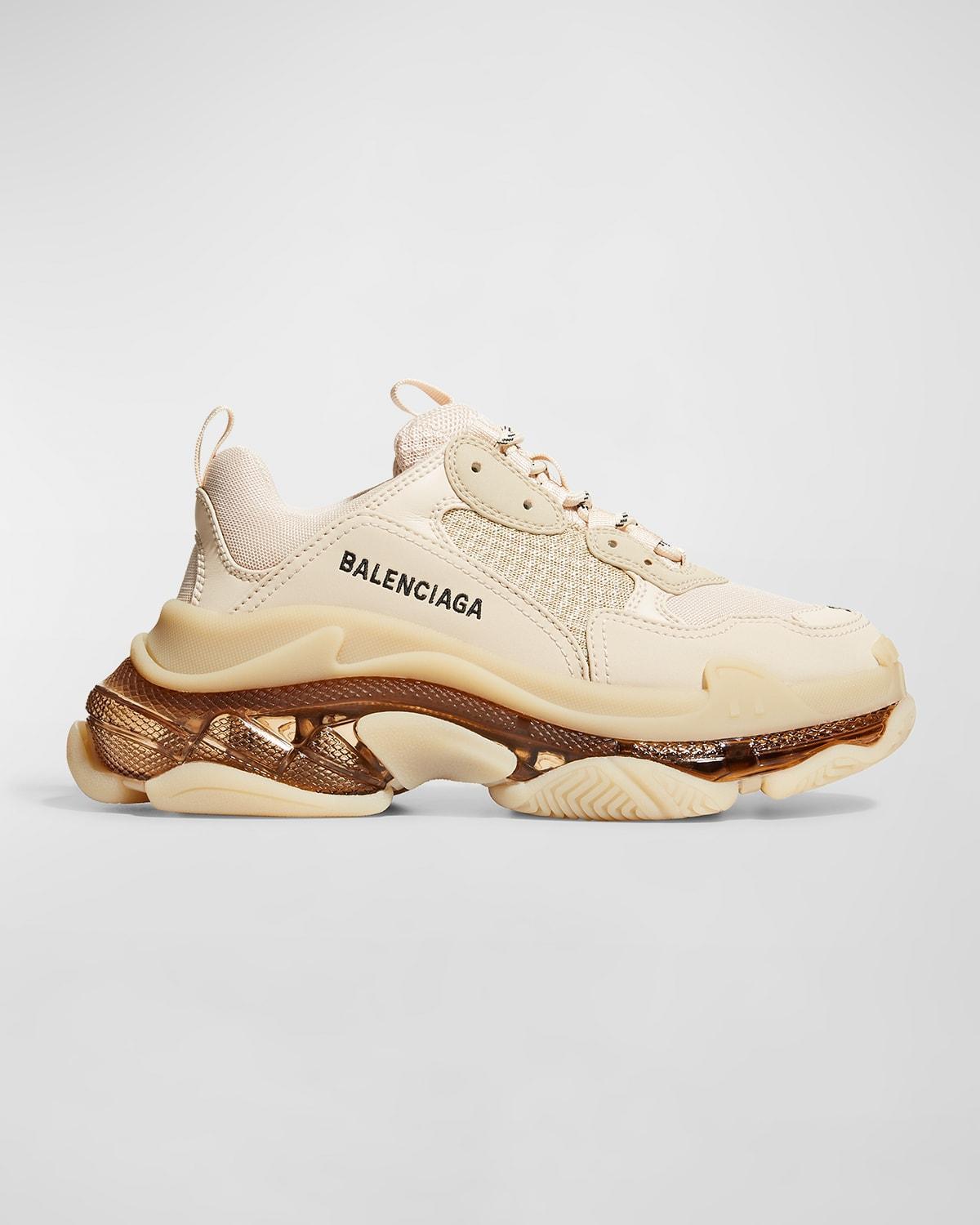 Womens Triple S Clear Sole Sneakers Product Image